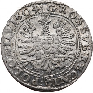 Zygmunt III Waza 1587-1632, grosz 1604, Kraków