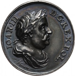 Jan III Sobieski, medal poświęcony parze królewskiej