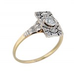 Ring, 1920s-30s, art déco