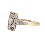 Ring, 1920s-30s, art déco