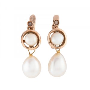 Earrings, 1950s-60s.