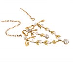 Necklace with bow motif, 19th/20th century, Victorian style