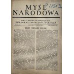 MYŚL NARODOWA 1926