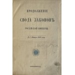POKRAČOVANIE KÓDEXU PRÁV RUSKA 1879