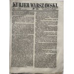 KURJER WARSZAWSKI 1858