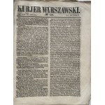 KURJER WARSZAWSKI 1858