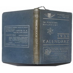 KALENDARZ 1936 INFORMATOR M. WARSZAWY