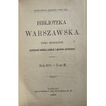 WARSAW LIBRARY 1895 Volume III.