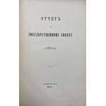 RAPORT RADY STANU ZA 1872 ROK - ROSJA