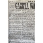 GAZETA WARSZAWSKA 1863 rocznik !!! POWSTANIE