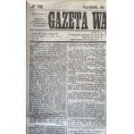 GAZETA WARSZAWSKA 1863 rocznik !!! POWSTANIE