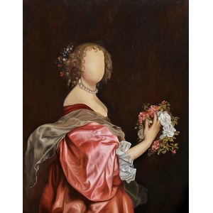 Daria Zbień, Lady Autumn, Antoon van Dyck - Catherine Howard, Lady d'Aubigny, 2023