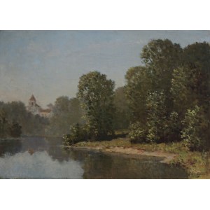 Konstanty Mackiewicz, Landschaft mit Wasser