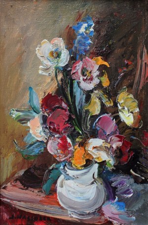 Józef Wasiołek, Kwiaty w białym dzbanku