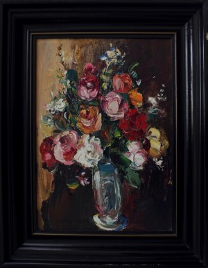 Józef Wasiołek, Kwiaty w szklanym wazonie