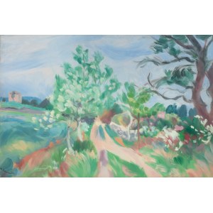 Waclaw Zawadowski, Landscape from Provence