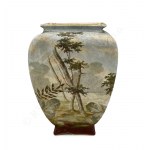 Vase with romantic scene, Bonn