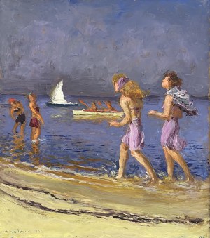 ADAM BUNSCH, Plaża, 1953