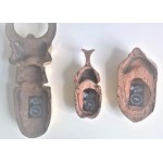 Magdalena STANO (b. 1985), Maciej ZABAWA (1981), Ceramic beetles, set of 3 pieces, 2023