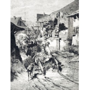 Konstanty PRZYKORSKI (?-1882), Ulica w Chocimiu
