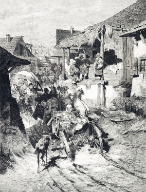 Konstanty PRZYKORSKI (?-1882), Ulica w Chocimiu