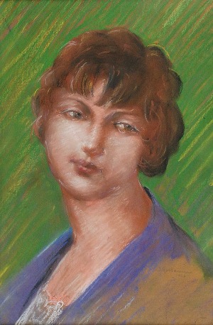 Jakub ROTBAUM (1901-1994), Portret kobiety, 1927