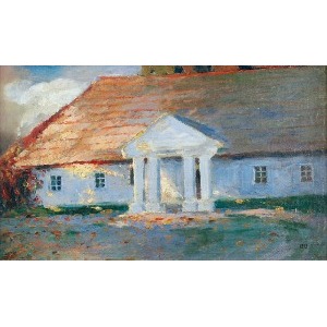 Bronisława RYCHTER-JANOWSKA (1868-1953), Pusty dwór