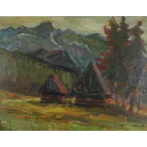 Tadeusz KUREK (1906-1974), Szałasy w górach