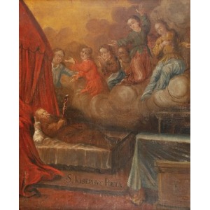 Malarz nieokreślony (XVIII w.), Zaśnięcie św. Józefa