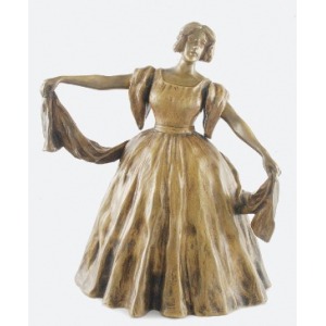 Fried CORNIK (XIX-XX), Kobieta w balowej sukni