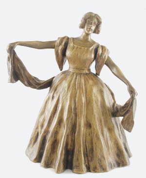 Fried CORNIK (XIX-XX), Kobieta w balowej sukni