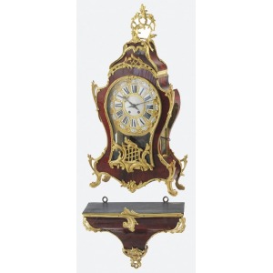 Zegar konsolowy, w manierze Ludwika XV
