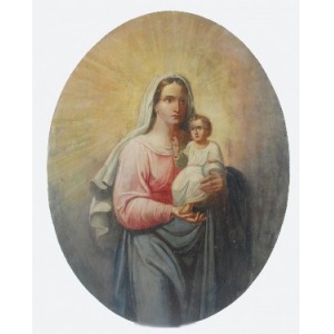 Ikona - Matka Boska z Dzieciątkiem