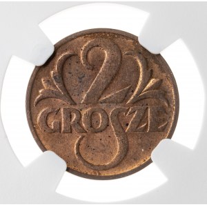 2 grosze 1937, II RP