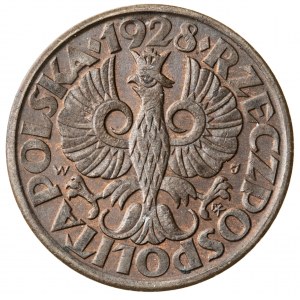 5 groszy 1928, II RP