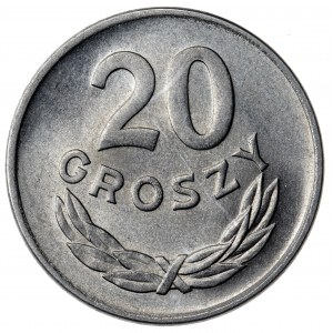 20 groszy 1957, PRL
