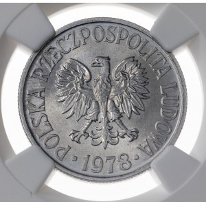 50 groszy 1978, PRL, bez znaku mennicy