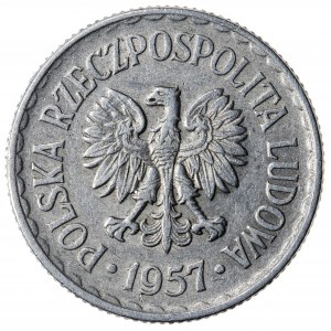 1 zł 1957, PRL