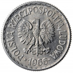 1 zł 1966, PRL