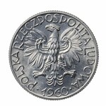 5 zł 1959 i 1960, zestaw 2 monet, rybak, PRL