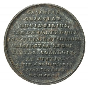 Władysław Łokietek, XIX wieczna kopia medalu z XVIII wieku