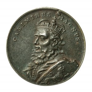 Kazimierz Wielki, XIX wieczna kopia medalu z XVIII wieku