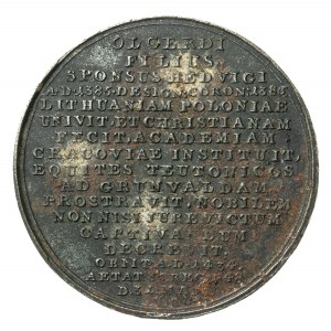 Władysław Jagiełło, XIX wieczna kopia medalu z XVIII wieku