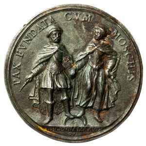 Jan III Sobieski, stara kopia medalu, Pokój z Rosją, 1686