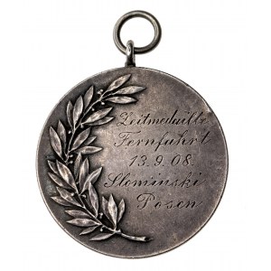 medal Poznań 1908 srebro