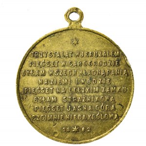 XIX wieczny medalik