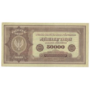 50 000 marek polskich 1922