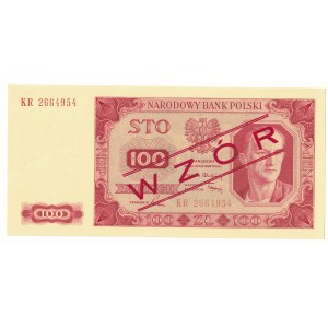 100 zł 1948, wzór