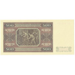 500 zł 1948, wzór