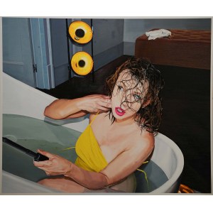 Wojciech KUBIAK (1978), Anna in the bath; from the series: Belle Epoque; 2023